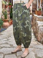 Afbeelding in Gallery-weergave laden, BCAlly Balloon Pant 41202 Army Camouflage
