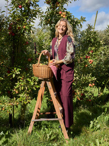 BCDavi Wideleg Pant 40974 Plum