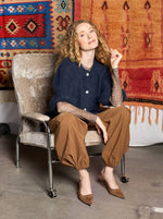 Afbeelding in Gallery-weergave laden, BCDavina Balloon Pant 41224 Hazelnut Brown
