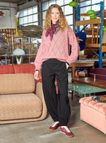 Afbeelding in Gallery-weergave laden, BCDavina Balloon Pant 41224 Black
