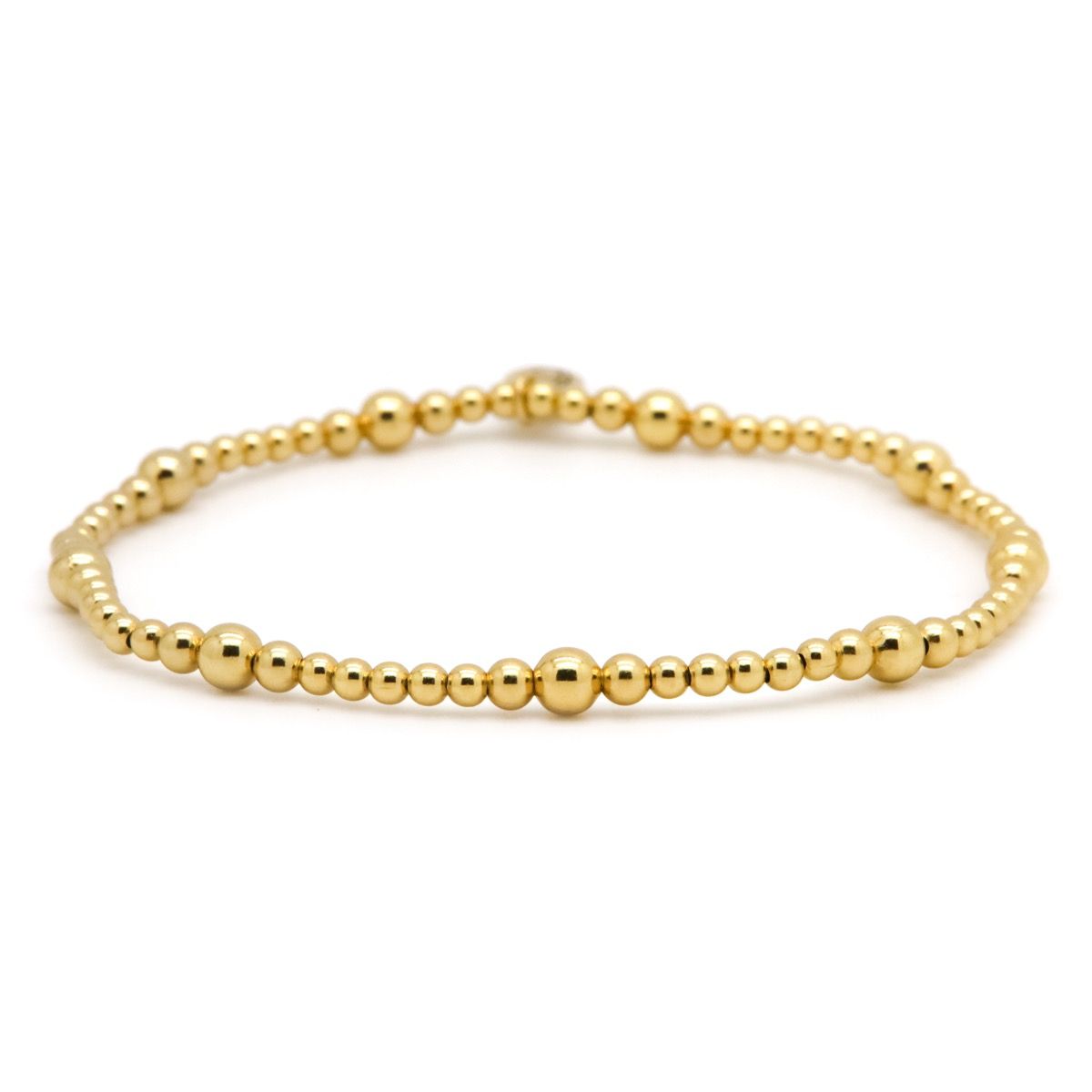 Gold Plated Bracelet YVKE_20720 Goud