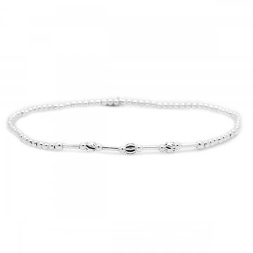 Silver Bracelet YVKE_20603 Zilver