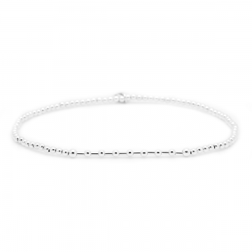 Silver Bracelet YVKE_20603 Zilver