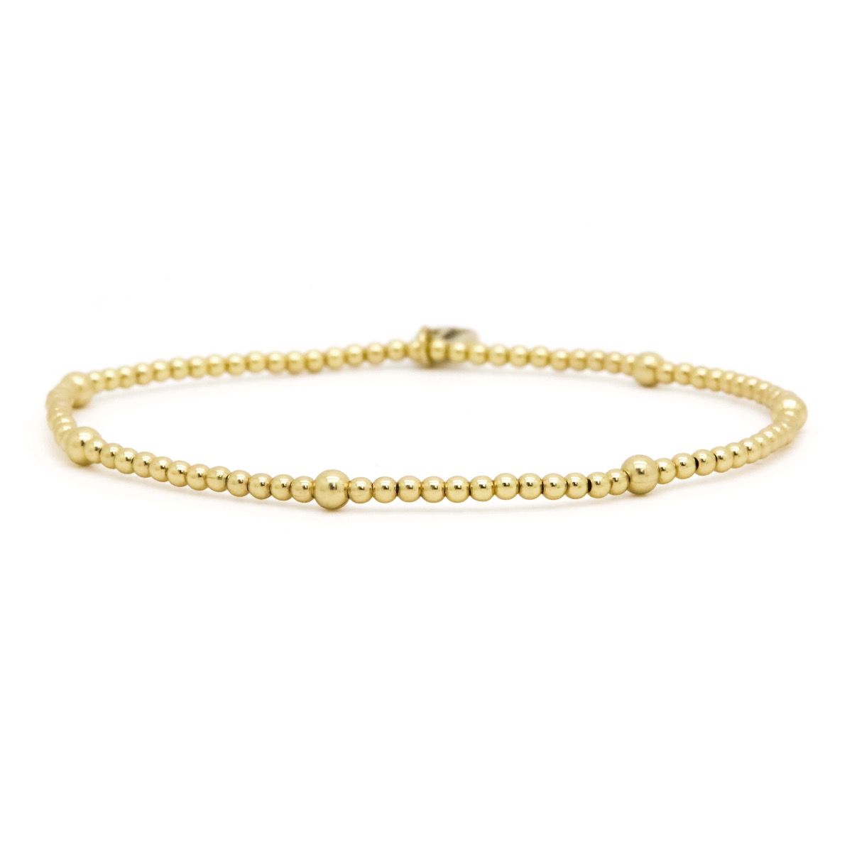 Gold Plated Bracelet YVKE_20720 Goud