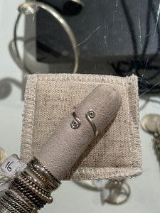 Ring Spiral  Sanda Silver