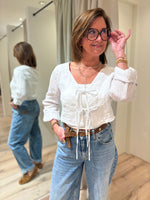Afbeelding in Gallery-weergave laden, Top Lino White
