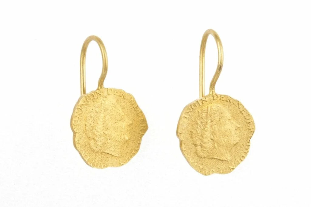Ten Cent Earring E19 Gold Plated