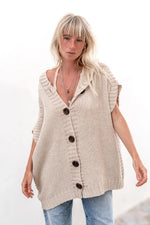 Afbeelding in Gallery-weergave laden, Zona Knitted Cardigan MGR22604BE Beige
