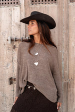 Afbeelding in Gallery-weergave laden, Luna Lace Skirt MNO22615DBR Dark Brown
