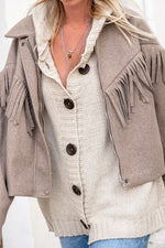 Afbeelding in Gallery-weergave laden, Zona Knitted Cardigan MGR22604BE Beige

