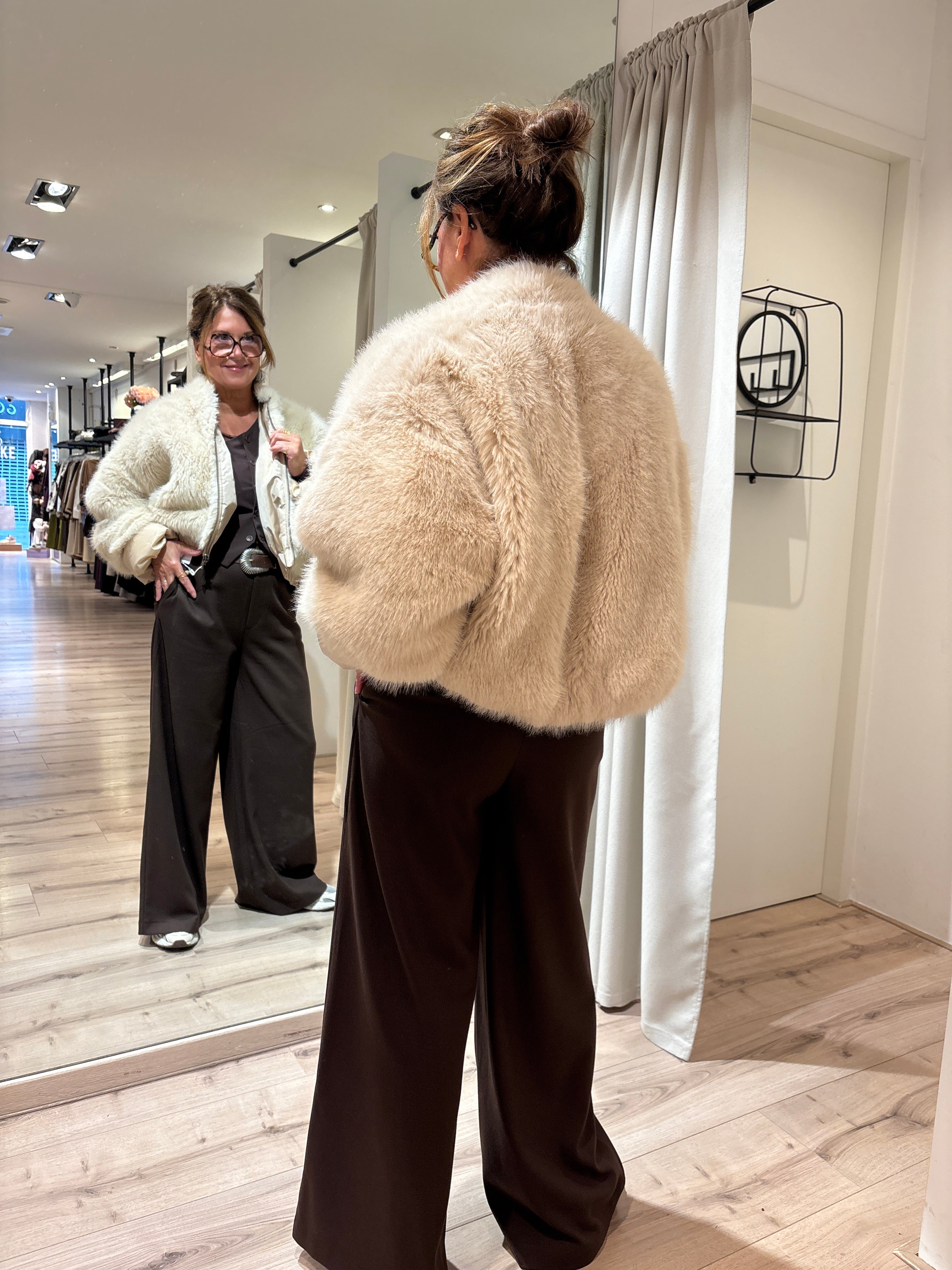 Jacket Kinski Wild Faux Fur