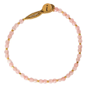 Bracelet Lulu Stone Dot DU Pink Opal