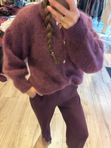 Vest Ronde Hals luxe Mohair Mix 6207 +colours