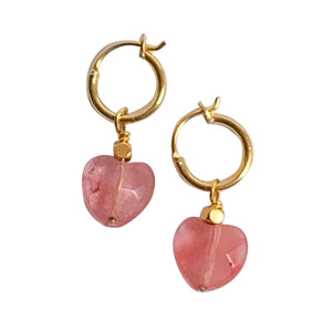 Earring Small Love ES04 Cherry