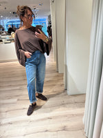 Lade das Bild in den Galerie-Viewer, Hose P3OCEH0PLE Blu Denim
