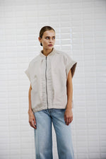 Afbeelding in Gallery-weergave laden, WBLImperial Waistcoat 001402 Silver Lining
