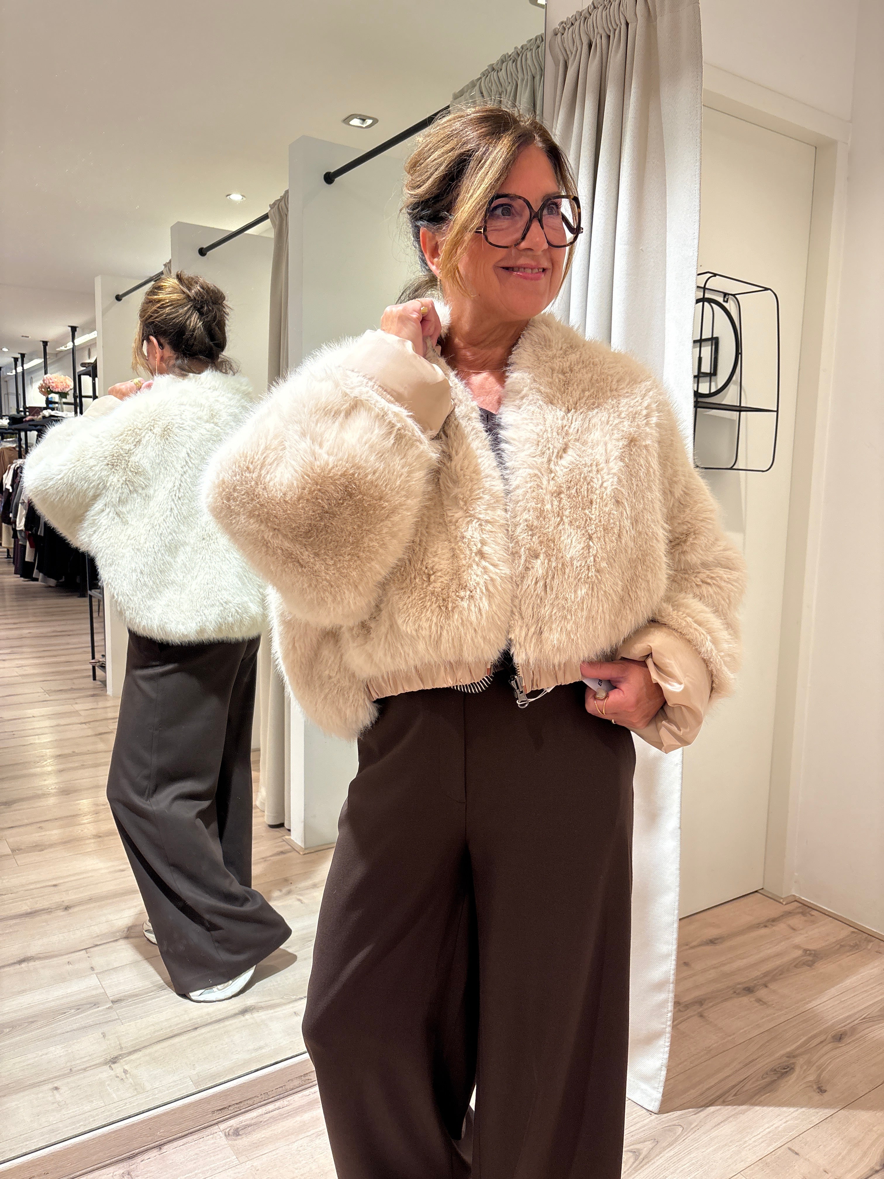 Jacket Kinski Wild Faux Fur