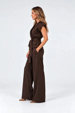 Afbeelding in Gallery-weergave laden, Pants Ferreira Josiah Dark Brown

