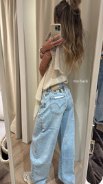 Afbeelding in Gallery-weergave laden, Jeans Ballon W3717 Licht Jeans
