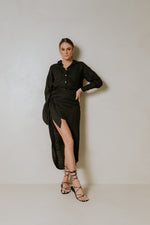 Afbeelding in Gallery-weergave laden, Skirt Fine S Black
