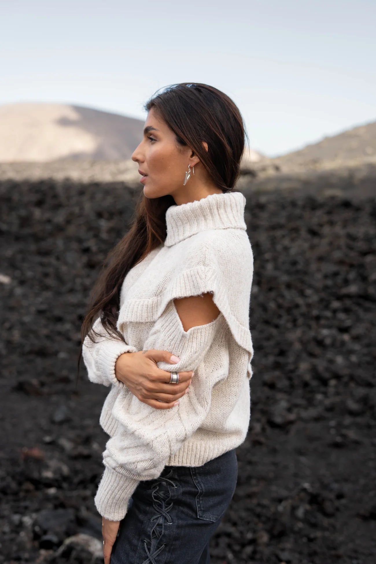 Yara Sweater MFF22550LBM Light Beige Melange