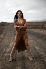 Afbeelding in Gallery-weergave laden, Lotta Maxi Dress  MRA22594 Brown
