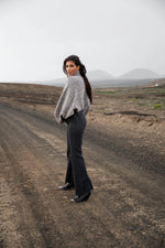 Afbeelding in Gallery-weergave laden, Enya Sweater MFF22555BRM Grey Melange
