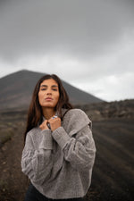 Afbeelding in Gallery-weergave laden, Yara Sweater MFF22550LBM Grey Melange
