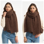 Afbeelding in Gallery-weergave laden, Boucle Sjaal 09429
