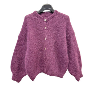 Vest Ronde Hals luxe Mohair Mix 6207 +colours