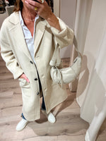 Afbeelding in Gallery-weergave laden, Celine Wool Coat 1114 Birch
