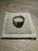 Afbeelding in Gallery-weergave laden, Ring &quot;Triple Bali&quot; Zilver
