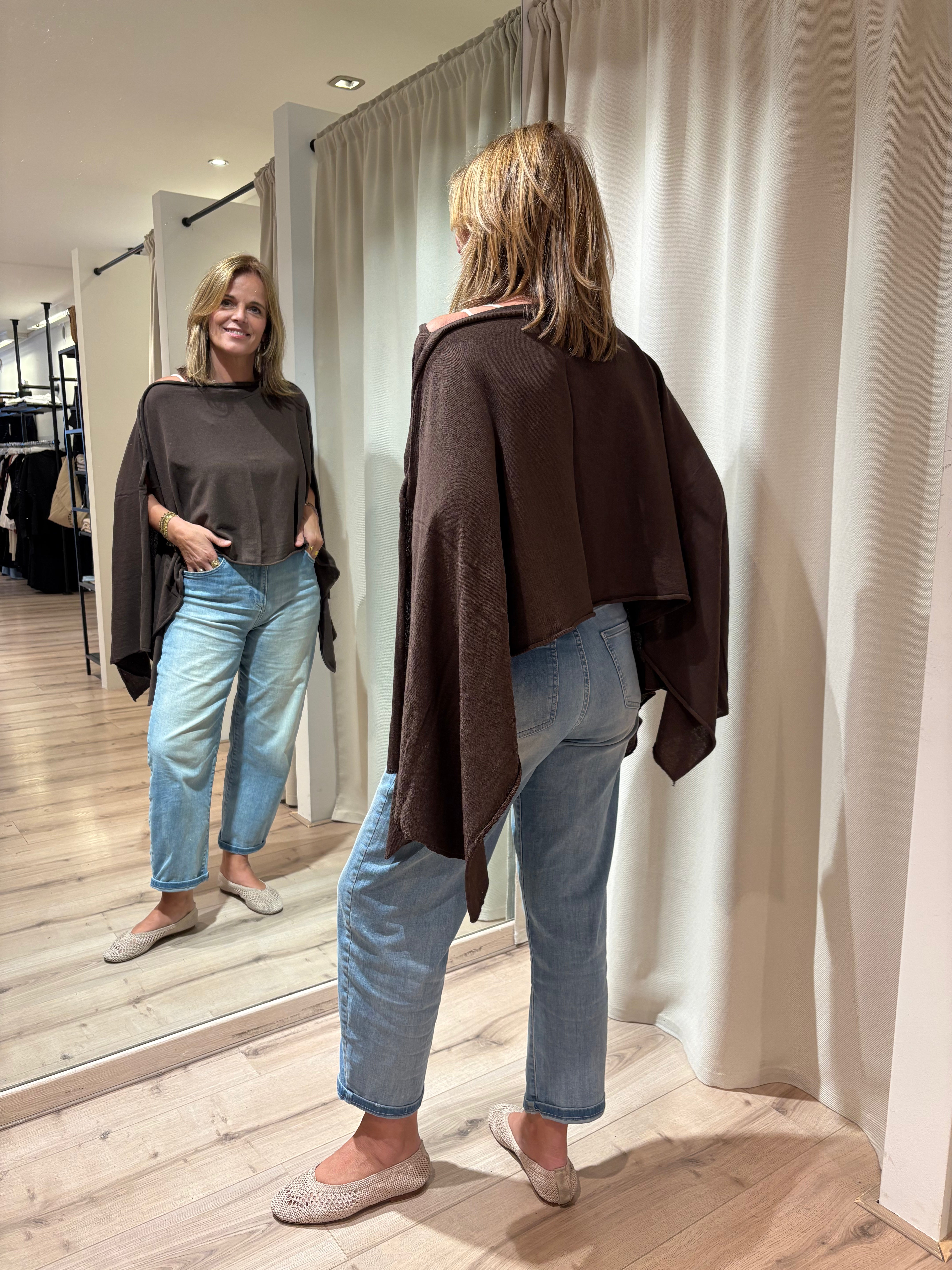Poncho 285 Brown