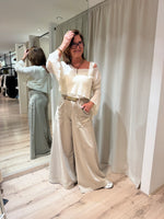 Afbeelding in Gallery-weergave laden, Top LO FLOW Natural / Off white
