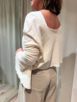 Afbeelding in Gallery-weergave laden, Top LO FLOW Natural / Off white
