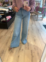 Afbeelding in Gallery-weergave laden, Wide Leg Jeans 21395 9 Light Jeans
