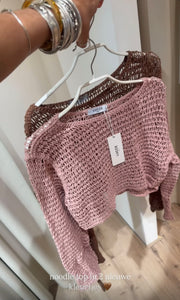 Noodle Crop Sweater 1233