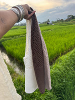 Afbeelding in Gallery-weergave laden, Knitted Tote Bag Tabanan +colours
