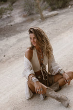 Afbeelding in Gallery-weergave laden, Kimono Sol Natural / Off white
