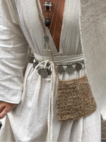 Afbeelding in Gallery-weergave laden, Hand-Knit Bag SHANTI Hemp

