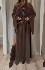 Afbeelding in Gallery-weergave laden, Cropped sweater 2511 Brown
