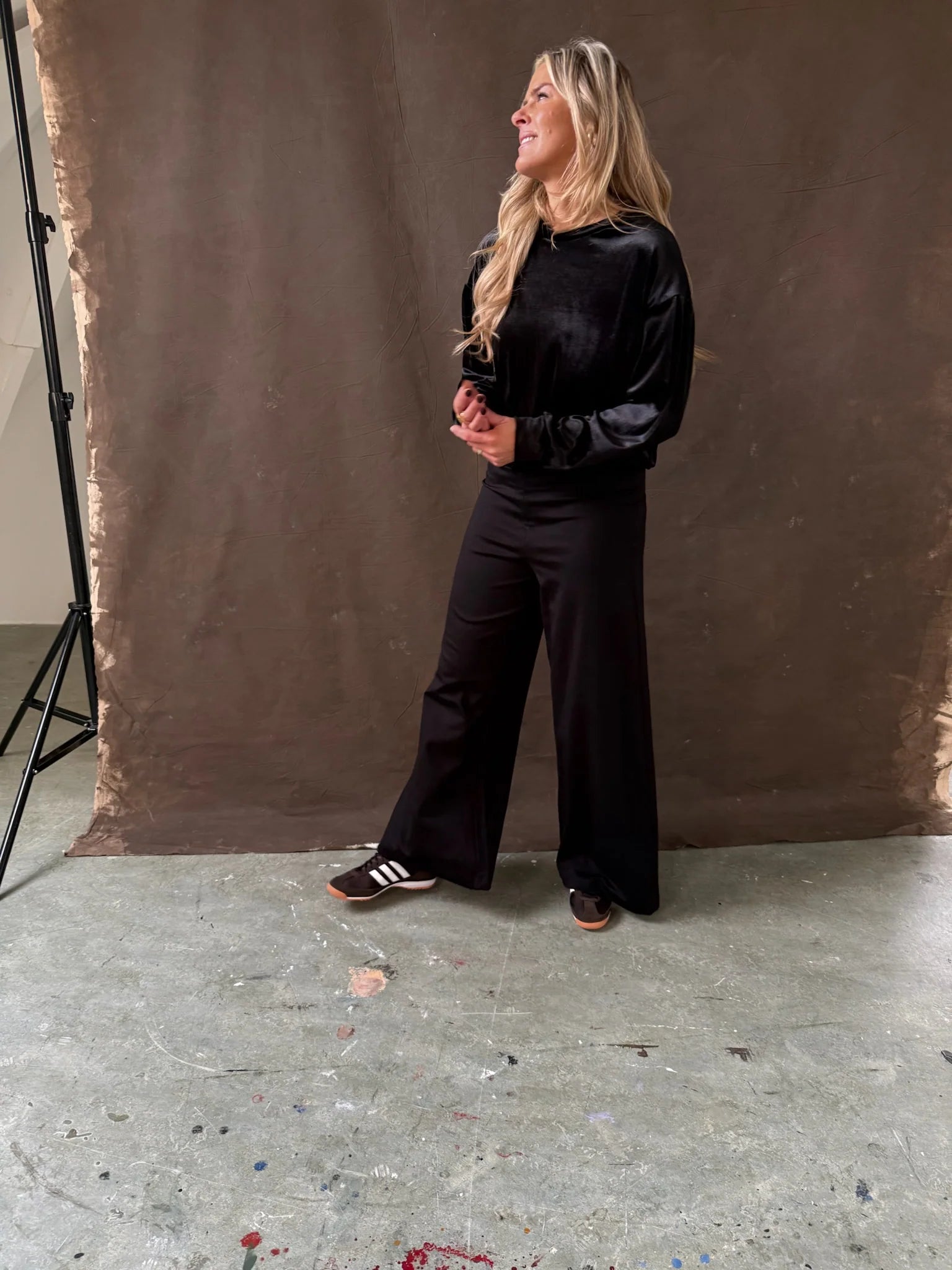 Stretch Pants Elena Black