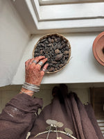 Afbeelding in Gallery-weergave laden, Scarf Cotton ROOTS Cacao / Brown
