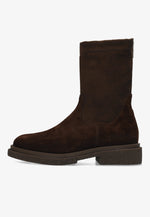 Afbeelding in Gallery-weergave laden, Jane Stretch Ankle Boot SH001702563W Dark Brown
