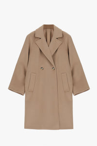 Manteau KI33KEY Camello
