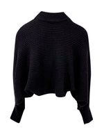 Afbeelding in Gallery-weergave laden, Paige Sweater MFF22551GRM Black
