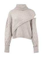 Afbeelding in Gallery-weergave laden, Yara Sweater MFF22550LBM Light Beige Melange
