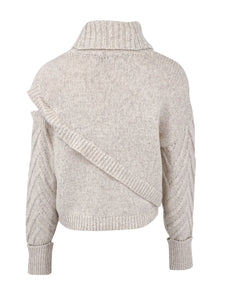 Yara Sweater MFF22550LBM Light Beige Melange