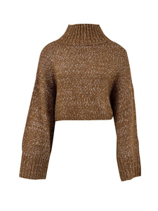 Enya Sweater MFF22555BRM Brown Melange