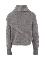 Afbeelding in Gallery-weergave laden, Yara Sweater MFF22550LBM Grey Melange
